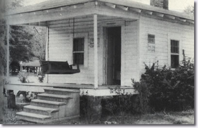 Elvis Presleys birthplace on the Old Saltillo Road, East Tupelo