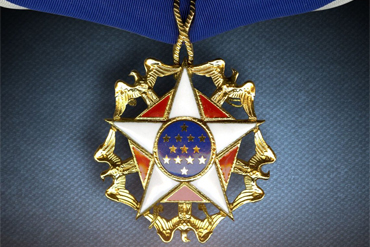 Presidential Medal of Freedom.